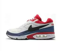 nike air max bw classic homme bleu blanc rouge